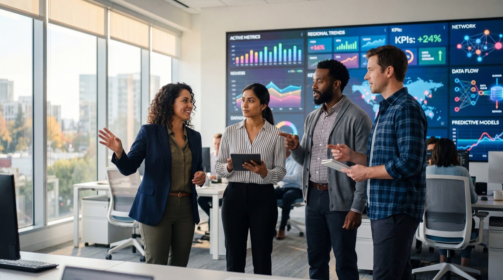 Data & AI — Turn raw data into decisions that move the business.